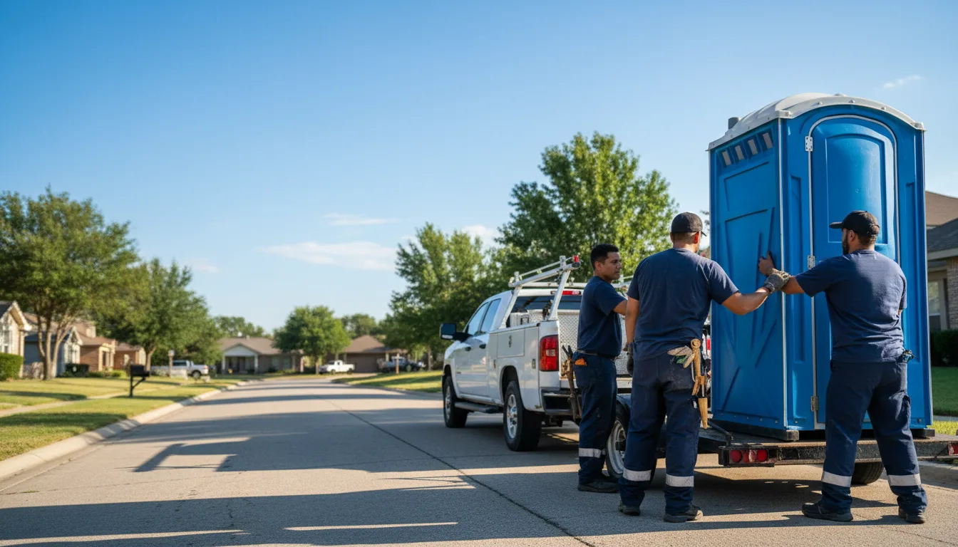 Portable Toilet Rental in Lenapah, OK near me